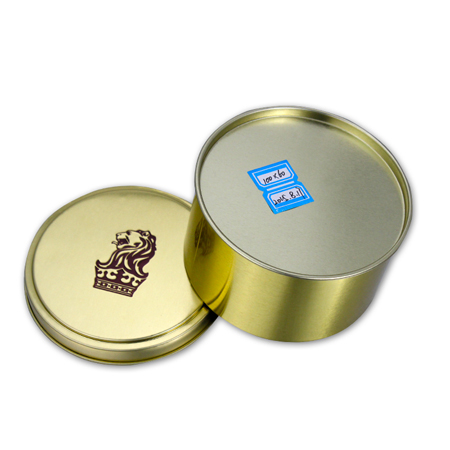 simple china tea tin box